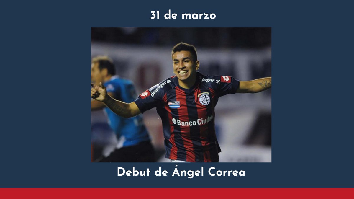 Por la séptima fecha del Torneo Final 2013, frente a Newell's Old Boys en el Estadio Pedro Bidegain hace su primera aparición en cancha Ángel Correa.
.
¿Qué partidos recuerdan de Angelito?
.
#debutcuervo #angelcorrea #campeondeamerica #campeondelmundo