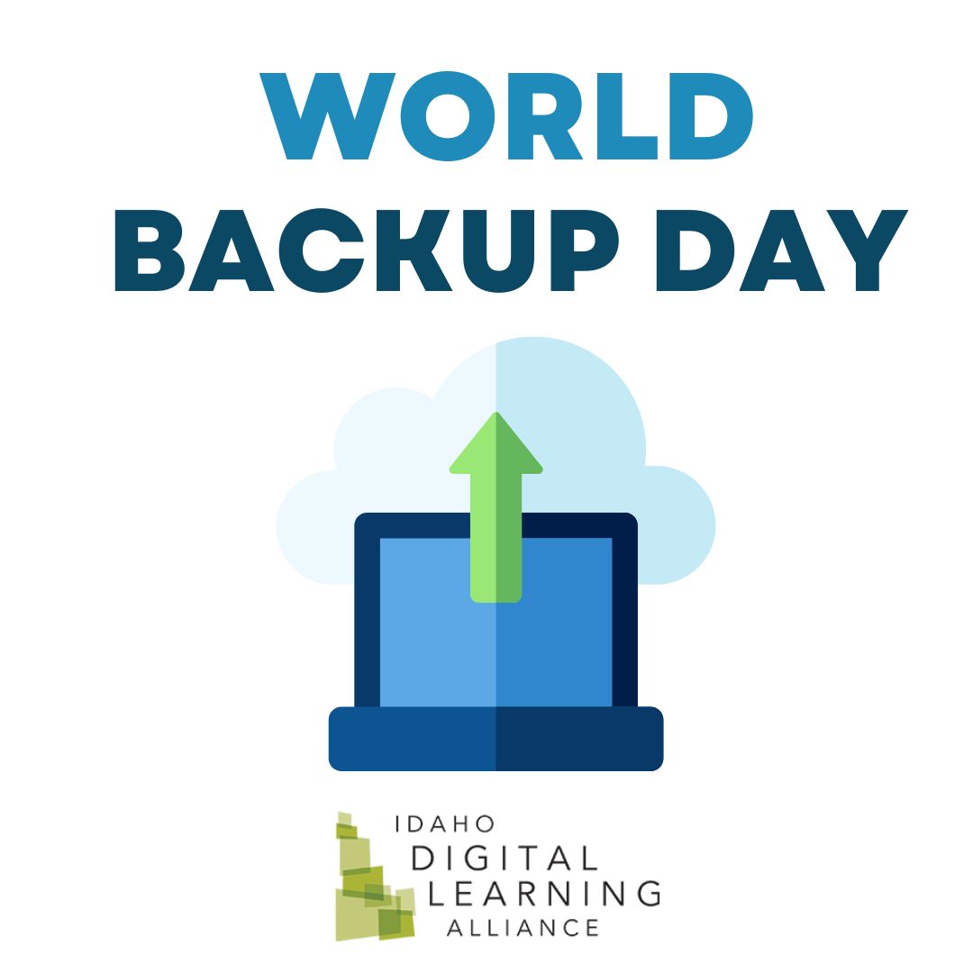 Did you know that today is World Backup Day? Be prepared against data loss or theft. Take a moment today and backup your computers and phones. #cybersecurity #worldbackupday