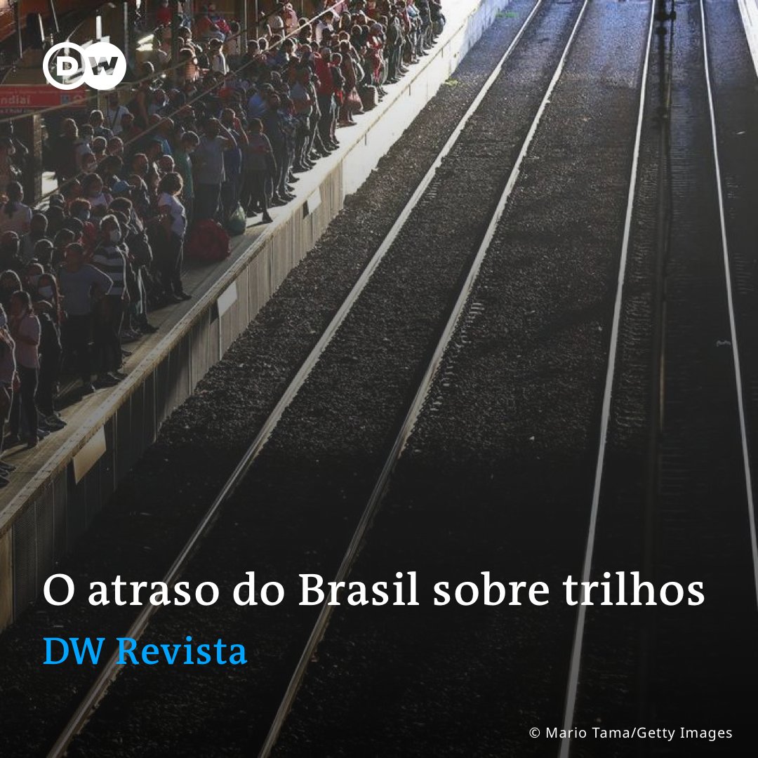 dw_brasil's tweet photo. Podcast analisa por que o Brasil não tem uma malha ferroviária consistente e questiona se é possível reverter esse quadro. Acesse através do Spotify (https://t.co/vaOOZP9NV4) e outras plataformas (https://t.co/8VAAlBPrO7). https://t.co/WALBWCP0xH