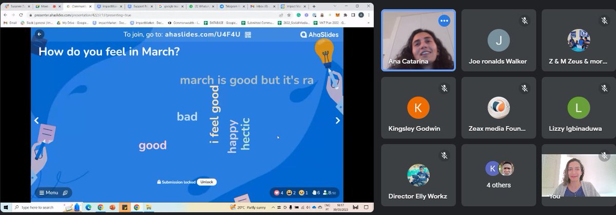 pactfinance's tweet photo. End of March 🤩
Every month we will join our communities to update them about impactMarket's news, but more importantly, to hear them and have fun!

Check here some of the best moments!

#Community #impactMarket https://t.co/w3yBUQn0Gh