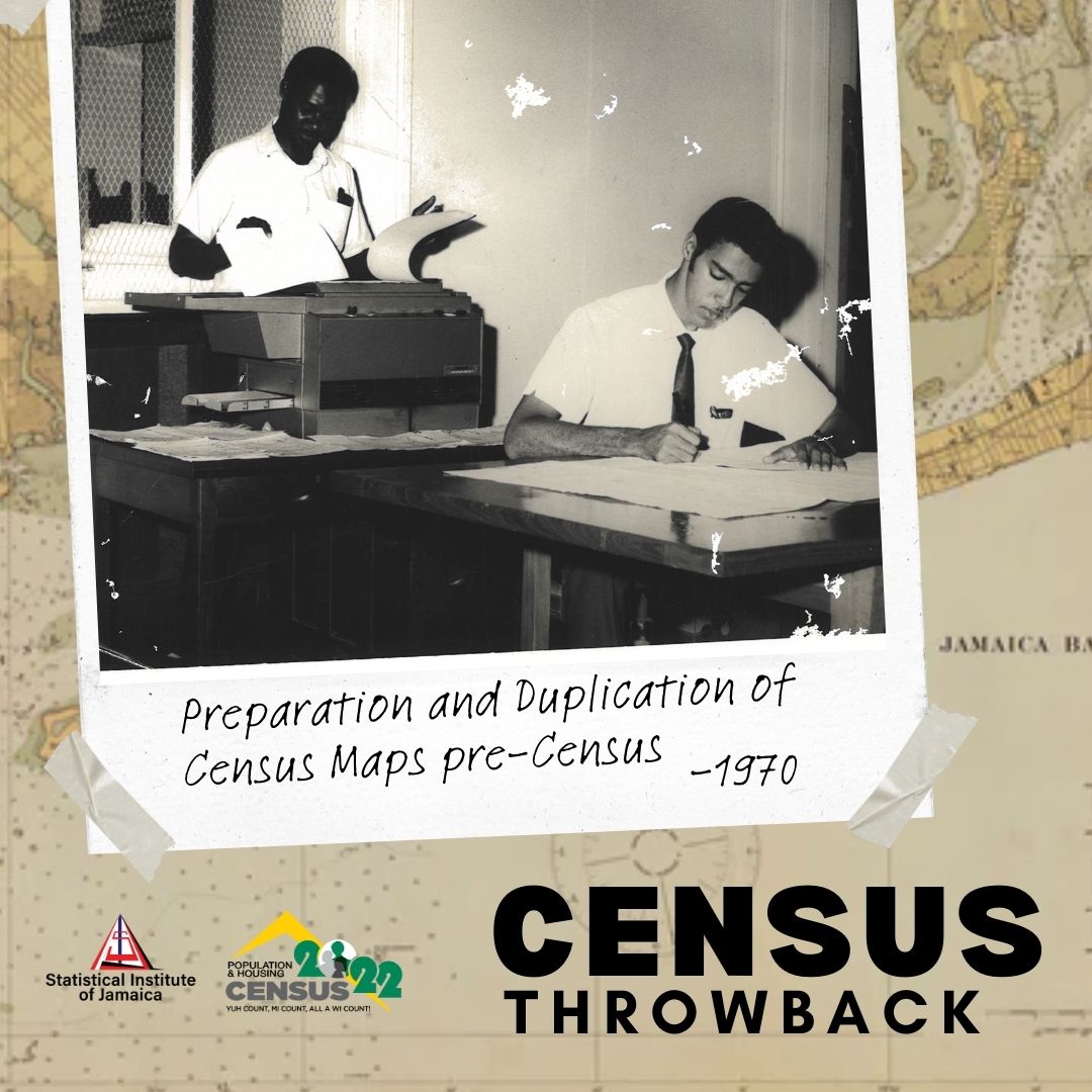 statinja's tweet photo. Census in the 70’s! The Census of 1970 was It was called the Population Census of the Commonwealth Caribbean.
Swipe to see more moments from mapping to data sorting.
#TeamCensus #statinja #officialstatistics #Census2022 #jamaicancensus #censusjamaica #flingbackfriday https://t.co/hjK3NWrLDh