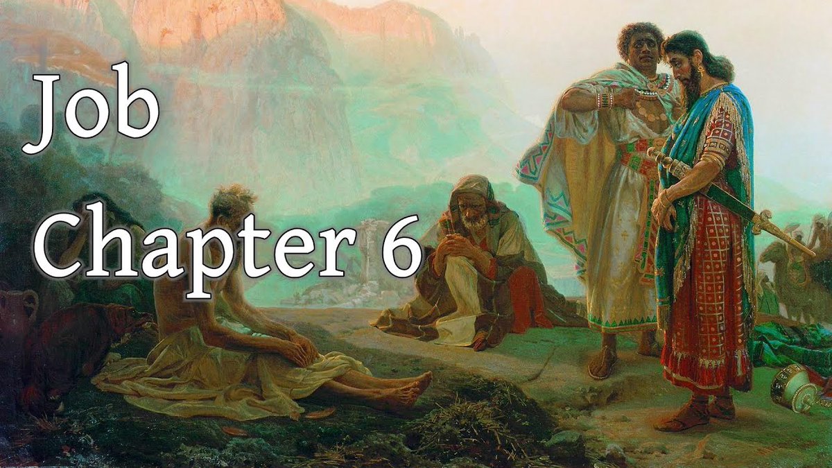 Only those who experience deep afflictions and distress understand Job's afflictions. In these hours, God is questioned; however, it is in these circumstances that trust in Him becomes indispensable.

Reflections on Job 6.

#rbhw