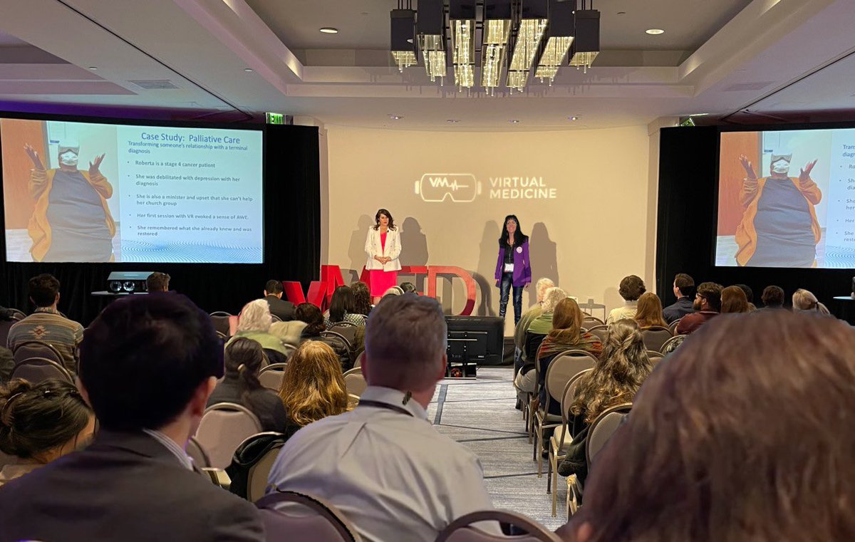 I am honored to be part of the amazing event #vMed23 - which is creating the future of healthcare! <a href="/BrennanSpiegel/">Brennan Spiegel, MD, MSHS</a> #VR #MXR #AMXRA #digitalhealth #xr #healthcare