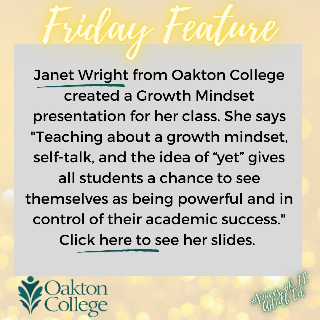 Friday Feature - The idea of "yet" and the Growth Mindset - mailchi.mp/6bdb210c4fa1/s…