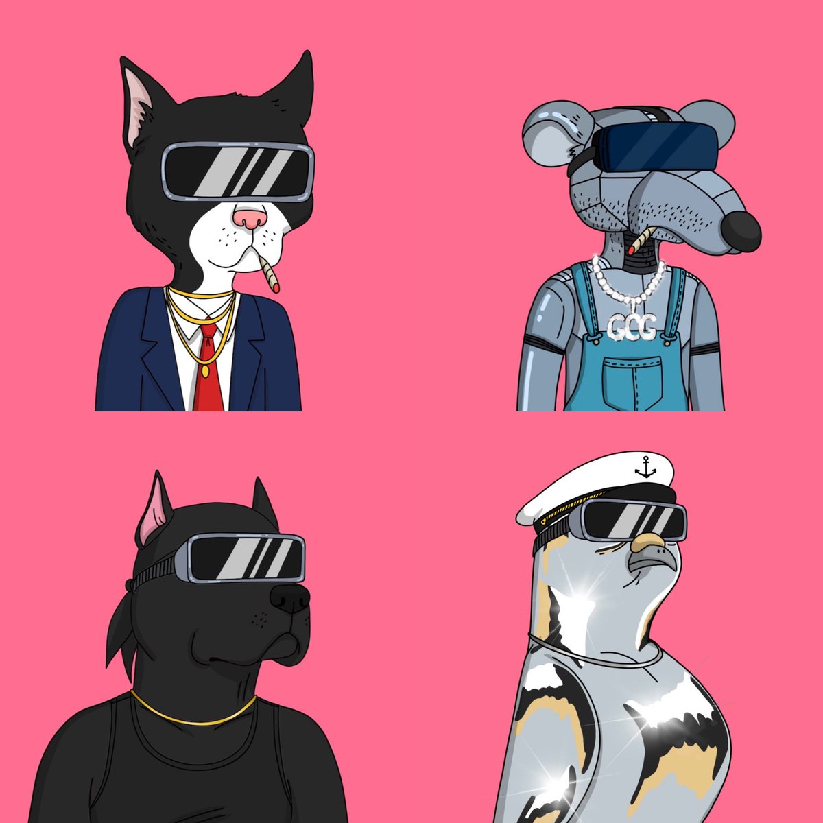 Happy #FullSetFriday #GangGang <a href="/GutterCatGang/">Gutter Cat Gang</a>