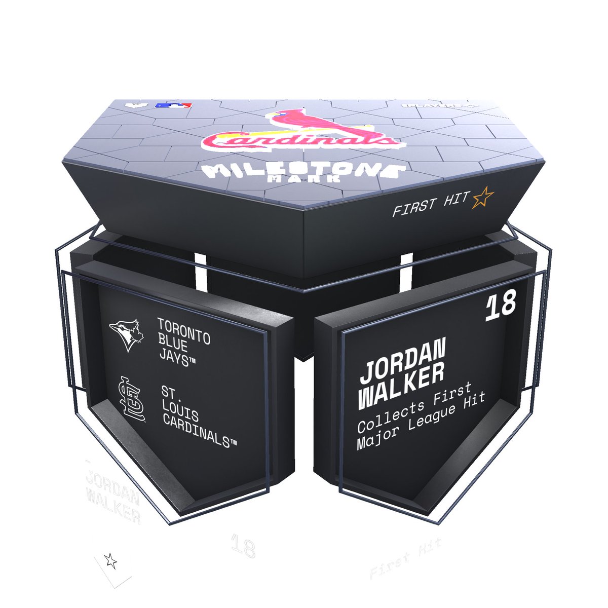 With the first Milestone Mark set to drop at 1pm ET, we just 𝗛𝗔𝗗 to give the Candy Fam a chance to cop one ❤️

𝗙𝗢𝗟𝗟𝗢𝗪 <a href="/CandyDigital/">Candy</a>, 𝗥𝗘𝗧𝗪𝗘𝗘𝗧, and 𝗧𝗔𝗚 a friend for a chance to win <a href="/jwalker0522/">Jordan Walker</a>'s first MLB hit Milestone Mark 🙌

LET'S GO!!!