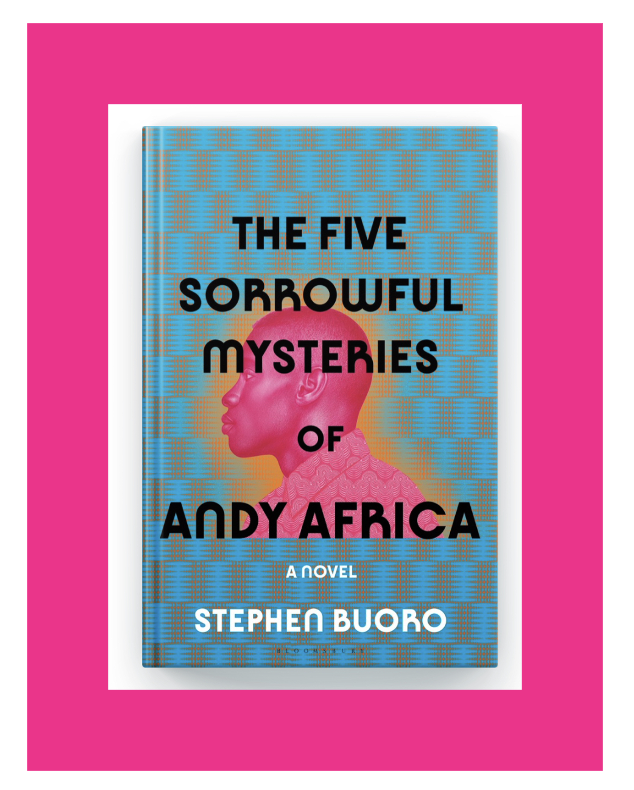 The Five Sorrowful Mysteries of Andy Africa
by Stephen Buoro

#fiction #AfricanAuthors #AfricanCreatives #BlackAuthors #blackcreatives #blackwriters