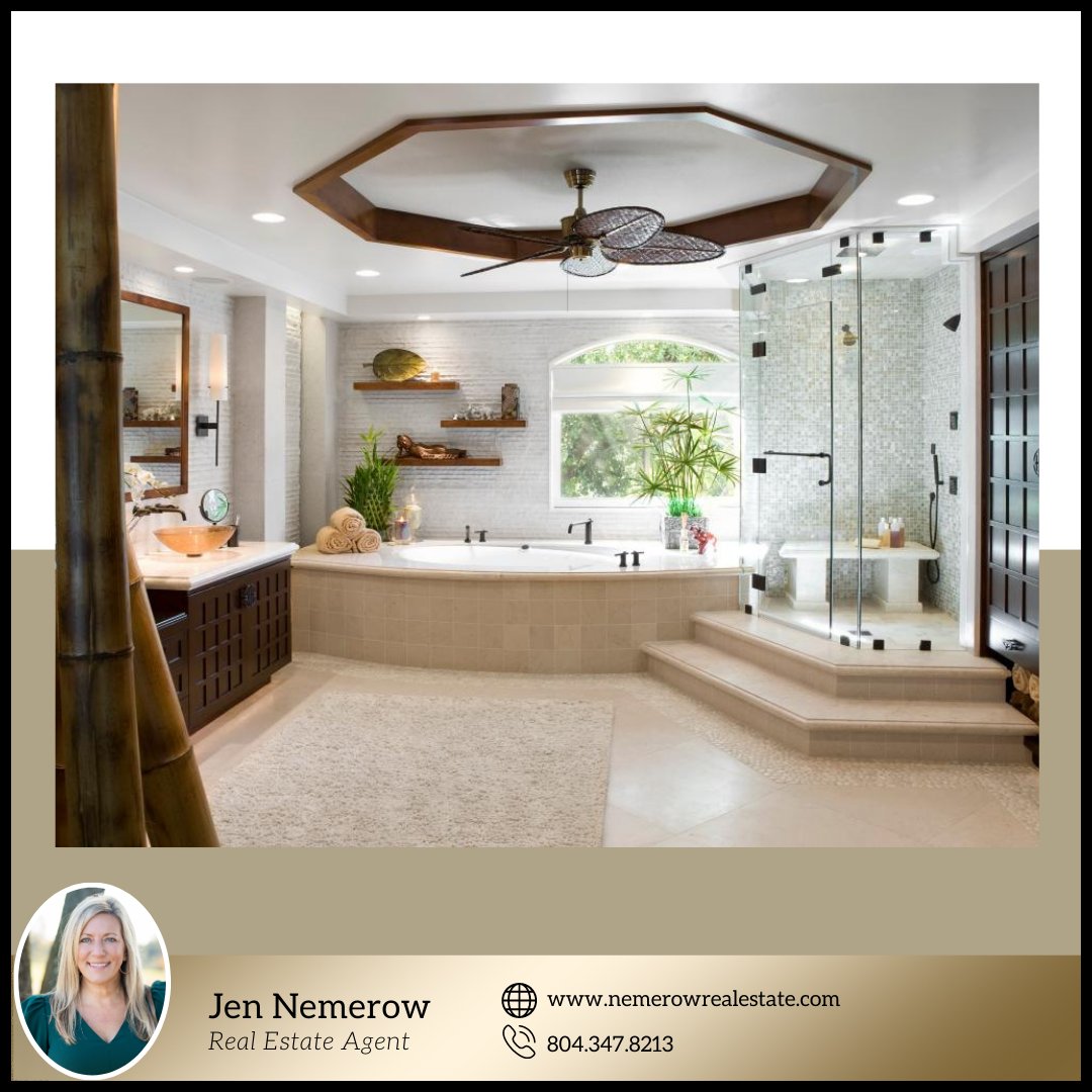 Full bathroom remodel: In terms of resale value, Zillow data shows that bathroom remodeling generates the best returns. #realestate #realestateagent #nemerowrealestate #zillow #homeremodeling #realty #househunting #property #properties #investment #home #selling #listing
