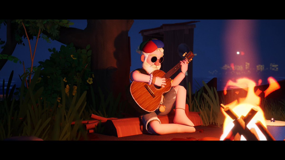 mmosby_'s tweet photo. This game is such a fun, cozy game! Oh, and you can become animals?!  Couldn’t recommend it more! #PS5Share #Tchia #indie #cozygaming https://t.co/eYaoJInusI