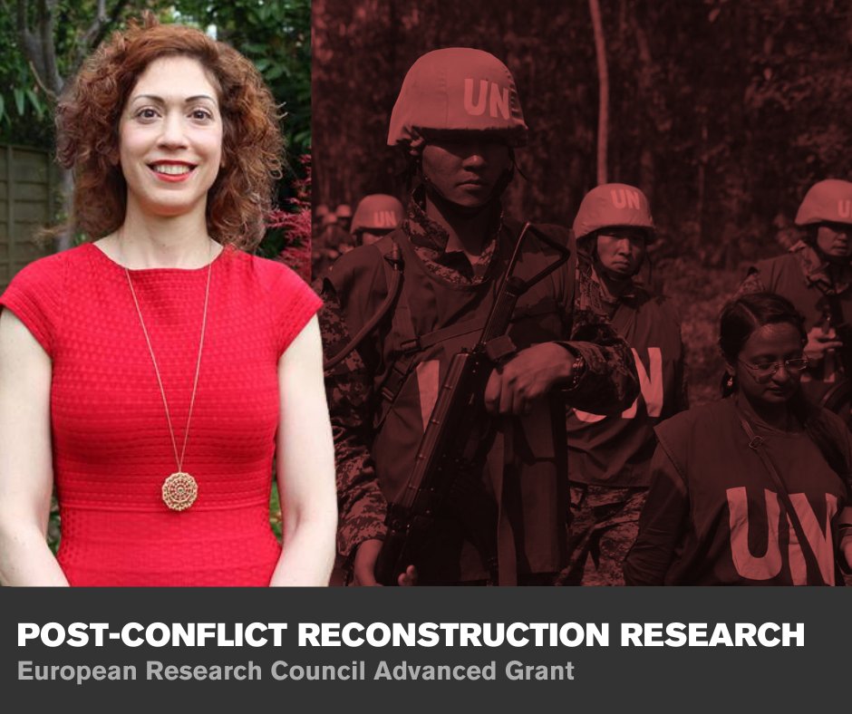 We have received €2.47million from the @ERC_Research for a project led by Professor @TIGizelis of @uniessexgovt exploring the benefits of peacekeeping, post-conflict reconstruction and successful state-building in war-torn countries. okt.to/JLKlTq