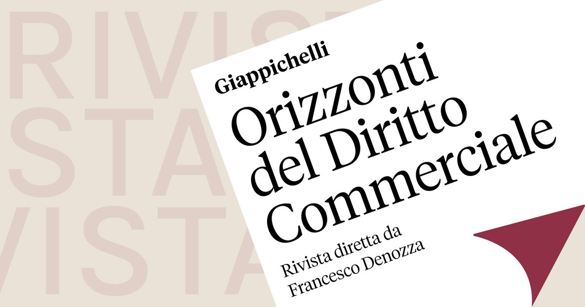 Giappichelli Editore tweet media