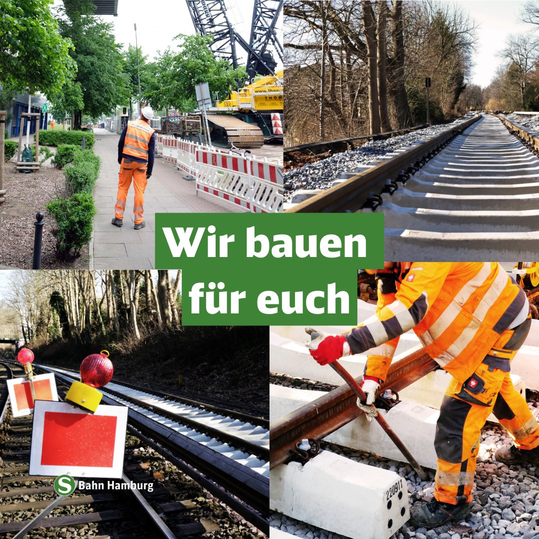 SBahnHamburg's tweet photo. 🚧Der nächste Baustellen-Block steht an: Wir nutzen die Osterfeiertage, um Verbesserungen im S-Bahn-Netz vorzunehmen.

Welche das sind, erfahrt Ihr hier: https://t.co/CPnVdyhxWy

#sbahn #hvv #hamburg #ostern  #öpnv https://t.co/XoUWT3pXOG