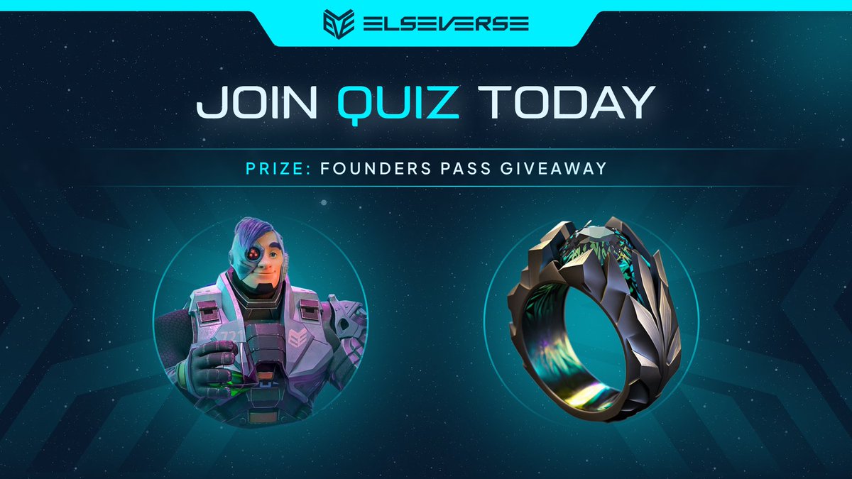 ElseVerseio's tweet photo. 🆘Attention all ElseVerse enthusiasts!Don't forget to join our exciting ElseVerse Quiz happening in just one hour!
👁‍🗨We've got 10 challenging questions prepared for you, and the top scorer will win an ElseVerse Founder Pass.

Like, comment and share to help us spread the word! https://t.co/vN7qjbQv78