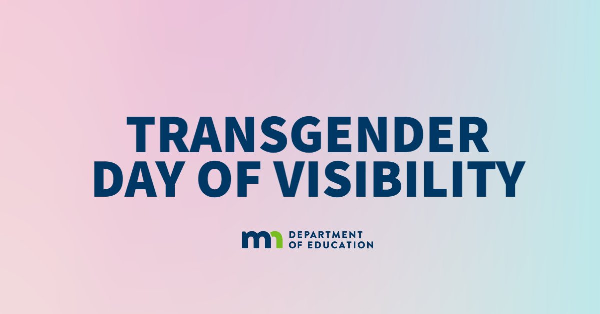 Today is Transgender Day of Visibility in Minnesota in celebration of trans, gender non-conforming and non-binary Minnesotans and honoring the bravery of trans people around the world. View the proclamation by @GovTimWalz at mn.gov/governor/asset… #TDOV2023