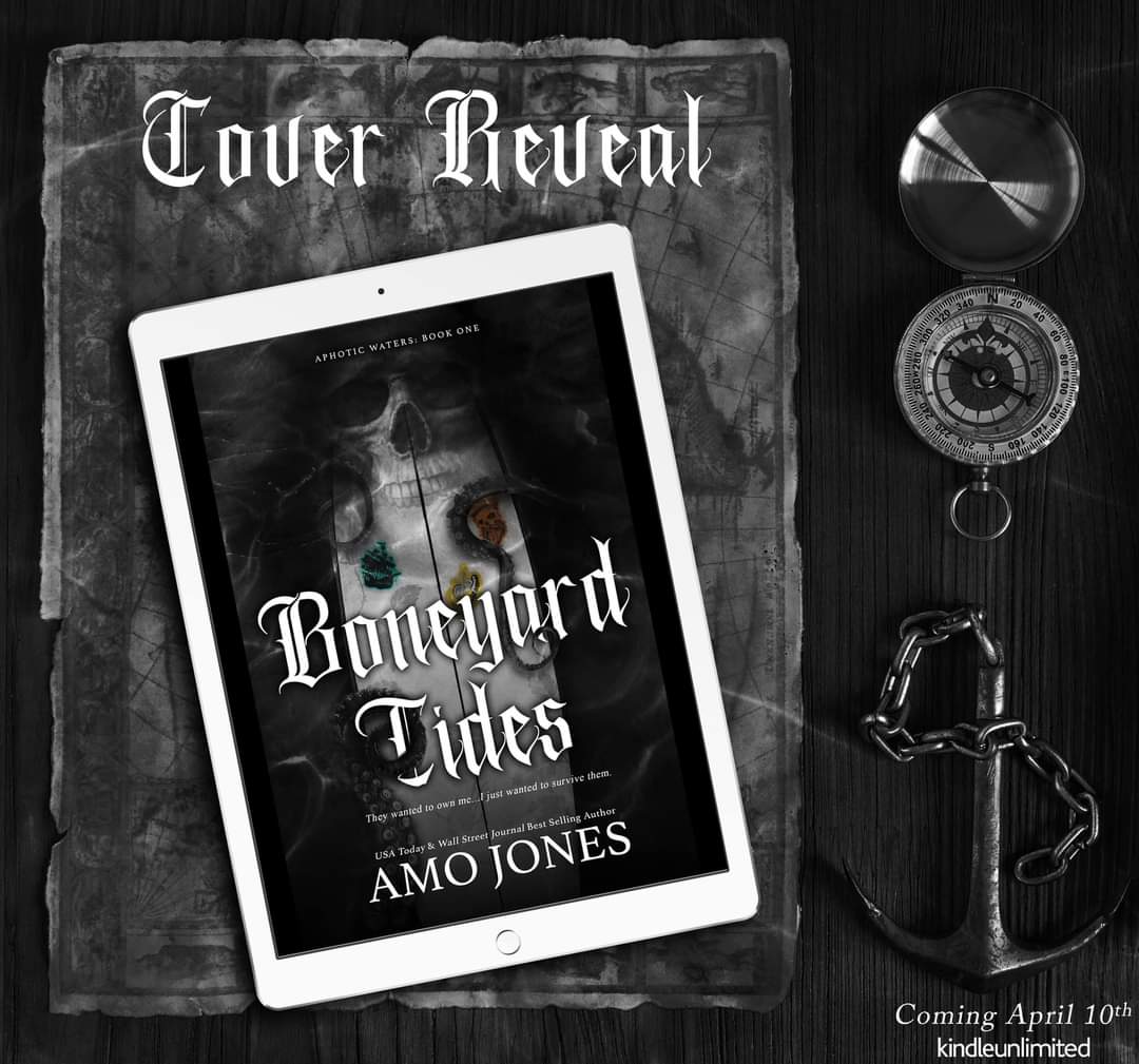 🧜🏼‍♀️ COVER REVEAL 🧜🏼‍♀️

Boneyard Tides, book one in Amo Jones’s new dark gothic romance series, is coming April 10th! 

Add to your TBR: goodreads.com/book/show/6389…

Cover Design: Emily Wittig Designs
#AmoJones #AuthorAmoJones #CoverReveal