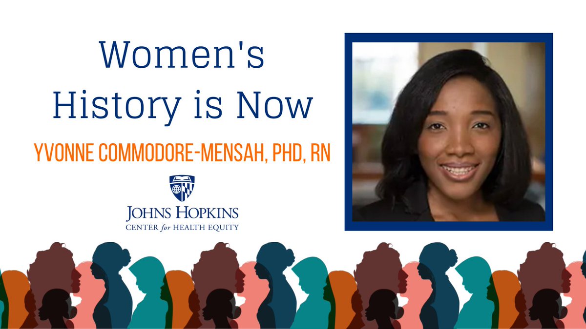In honor of #WomensHistoryMonth, we are highlighting some of the many incredible women who make up CHE. 
Today, we recognize @ycommodore, whose research focuses on cardiovascular health disparities.
Learn more bit.ly/3K6TvJ9

#womenshistoryisnow #cardiovascularhealth
