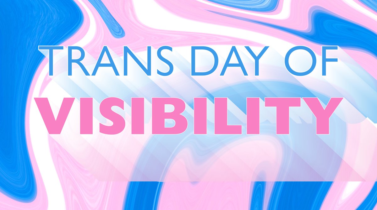 Today is #TransDayOfVisibility.

Feminism that doesn't include our trans siblings is no feminism at all. We will always fight transphobia AND the GOP's extreme anti-trans policies!

Trans rights are human rights. 🏳️‍⚧️