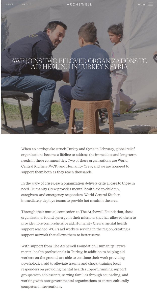 SussexEvent's tweet photo. Prince Harry, Princess Meghan & The Archewell Foundation shows Compassion in Turkey and Syria. #ServiceIsUniversal https://t.co/V0Oh7Mq99T