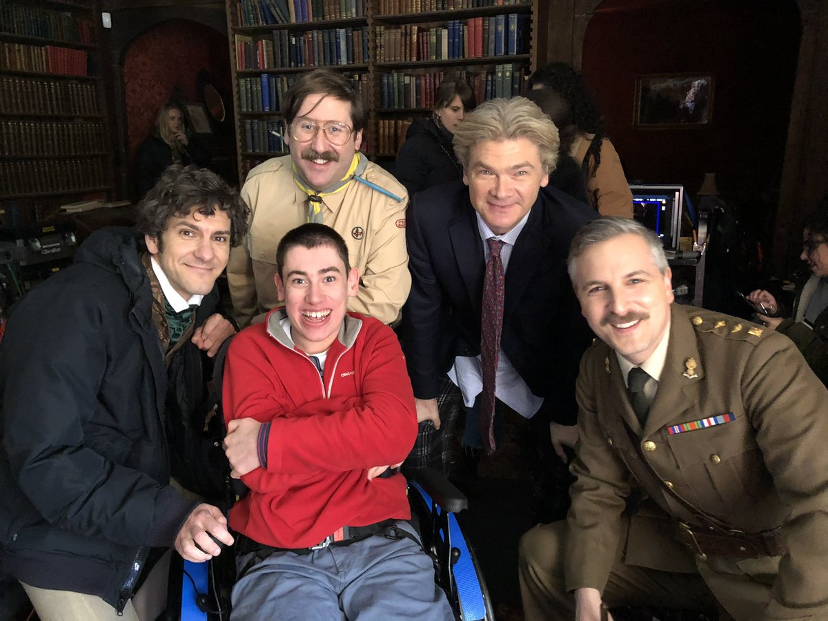willedkins's tweet photo. Time to say adieu to #BBCGhosts, easily the best sit-com ever! Forever grateful to you guys @realmatbaynton @benwillbond @JimHowick @lazbotron @MarthaHD @simonfarnaby for your friendship especially the last few difficult years. Can’t wait to see what comes next. 📺👻😥 https://t.co/sm1Z10NcDS
