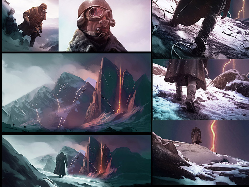 WIP
Chapter 2
THE MAN AND THE FORTUNE TELLER

ANGAL - OP
If Necessity is the mother of invention, then determination and desperation are the fairy godmothers.

A Man set out to reach the Dark Temple. He walks through treacherous paths. And climbs steep walls until finally...