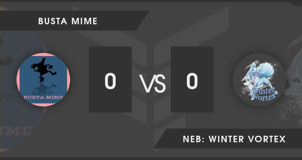 MimeBusta's tweet photo. Time for round 2 against @NEBattlers Winter Vortex team! they fought us hard last ti.e and so far it looks like they will fight us hard this go around as well! #SilphFactions #S2C4 #GLHF https://t.co/KMsXSGL6Bx