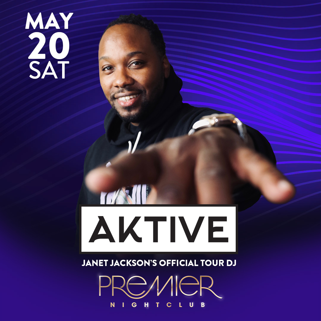 PremierAC's tweet photo. @DjAktive is taking over #PremierAC Sat, May 20! ๐ฅ Mark your calendars, because we're going all out!
๐ For the price of admission, visit https://t.co/6eknjpNAww! https://t.co/NkK8K7ZGgT