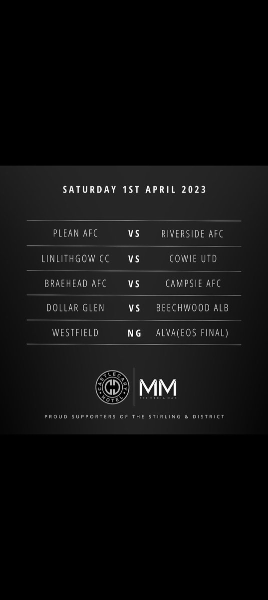 This weekends S&amp;D fixtures