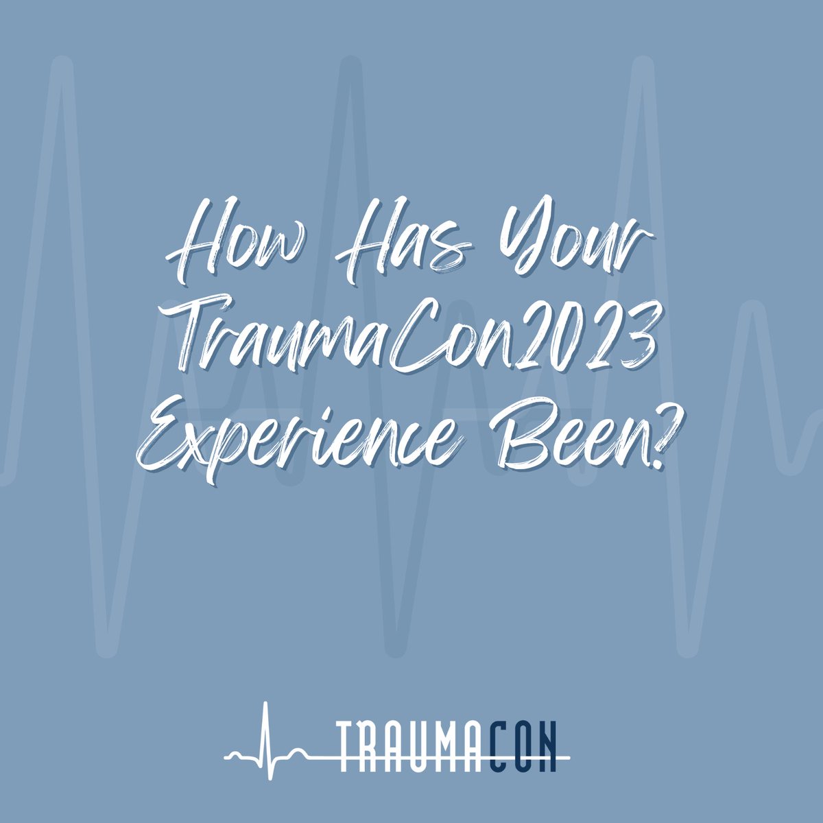 SocTraumaNurses's tweet photo. So we have to ask...
How Has Your #TraumaCon2023 Experience Been Thus Far?
Let us know in the comments.
#TraumaNursesRock #IamTRAUMA #TraumaNurse #STN #JTN #TraumaConDenver https://t.co/CElSCWSrAM