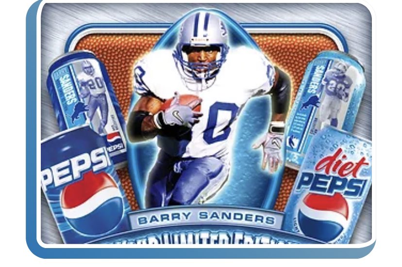 bckellam's tweet photo. @BarrySanders @PaniniAmerica @Lions @okstate https://t.co/M3BpPMy0Dk