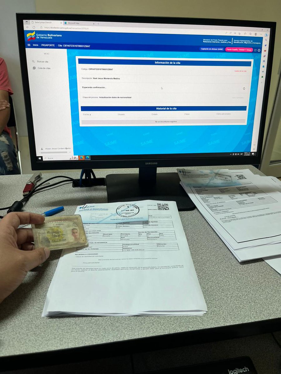 embTT_ve's tweet photo. Esta semana con total normalidad inició el funcionamiento del Nuevo Sistema Integral de Identificación SAIME, en nuestra sección Consular, en Puerto España, Trinidad y Tobago. Invitamos a nuestros connacionales a realizar sus solicitudes en la nueva plataforma @VenezuelaSaime https://t.co/xdOjXsaoFJ