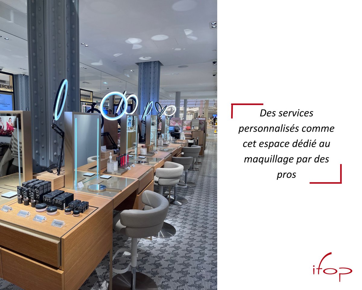 IfopBeauty's tweet photo. Retour sur la visite privée de la @Samaritaine lieu iconique parisien chargé d'histoire par l'équipe Beauty (1/2) https://t.co/EsGLc8qmXJ