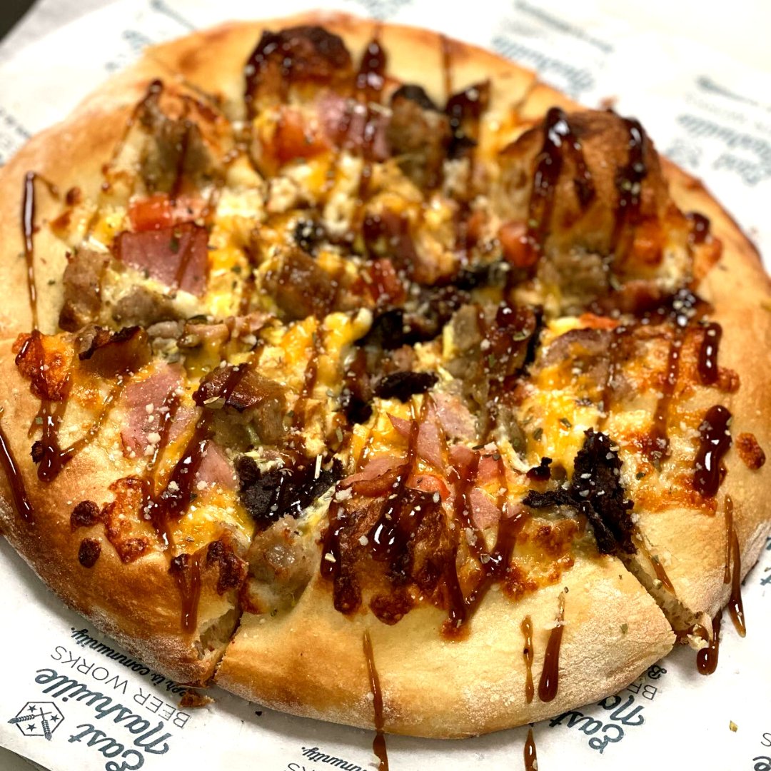 Look, don't question it; just try it. The Irish breakfast pizza will be available again tonight—one night only—just for our guests coming in for the Music City Invitational. If you like Irish breakfast or pizza, this is a masterpiece, and <a href="/eastnashbeer/">East Nash Beer Works</a> is doing it all for YOU.