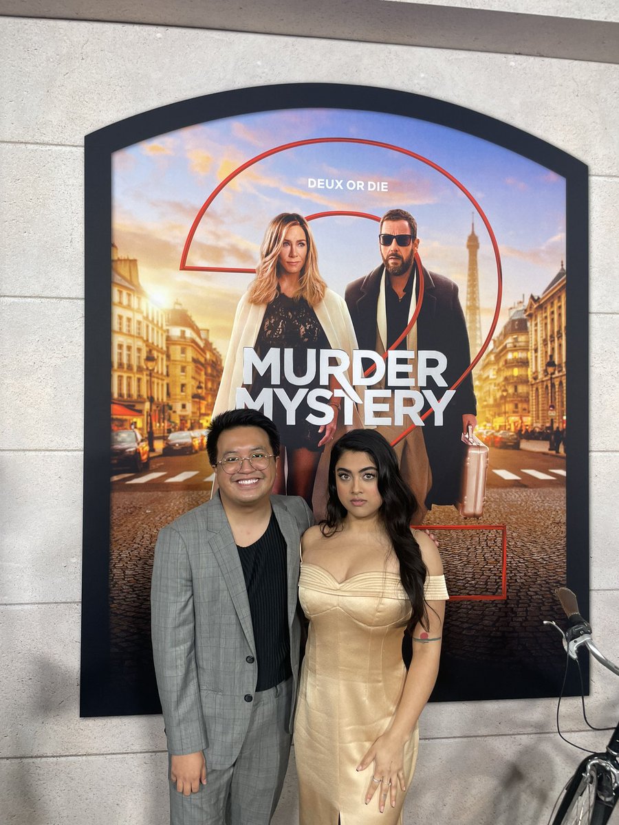 Murder Mystery 2, starring @therealkuhoo is now streaming on Netflix!