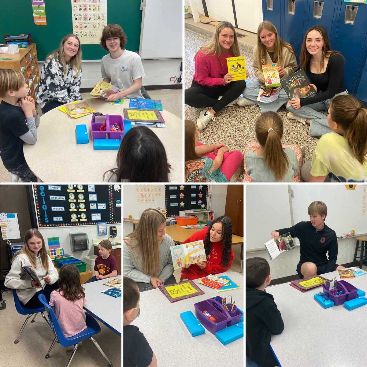 Books are fun! NEHS members share their love of literacy at Redwood Elementary. @MMay_ALHS <a href="/AvonLakeSchools/">Avon Lake Schools</a> <a href="/ALCurriculum/">Avon Lake Schools Assistant Superintendent</a> @SuperALCSD <a href="/AvonLake_HS/">Avon Lake HighSchool</a> <a href="/NEHSXpress/">NEHS</a>