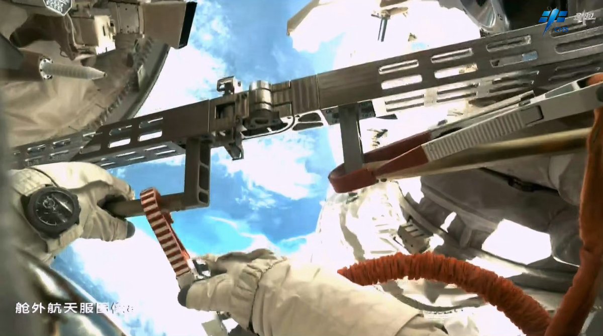 🤐 CMSA just announced the completion of Shenzhou-15's 3rd spacewalk on March 30. No mentioning of the tasks, let alone the start and end time of the EVA