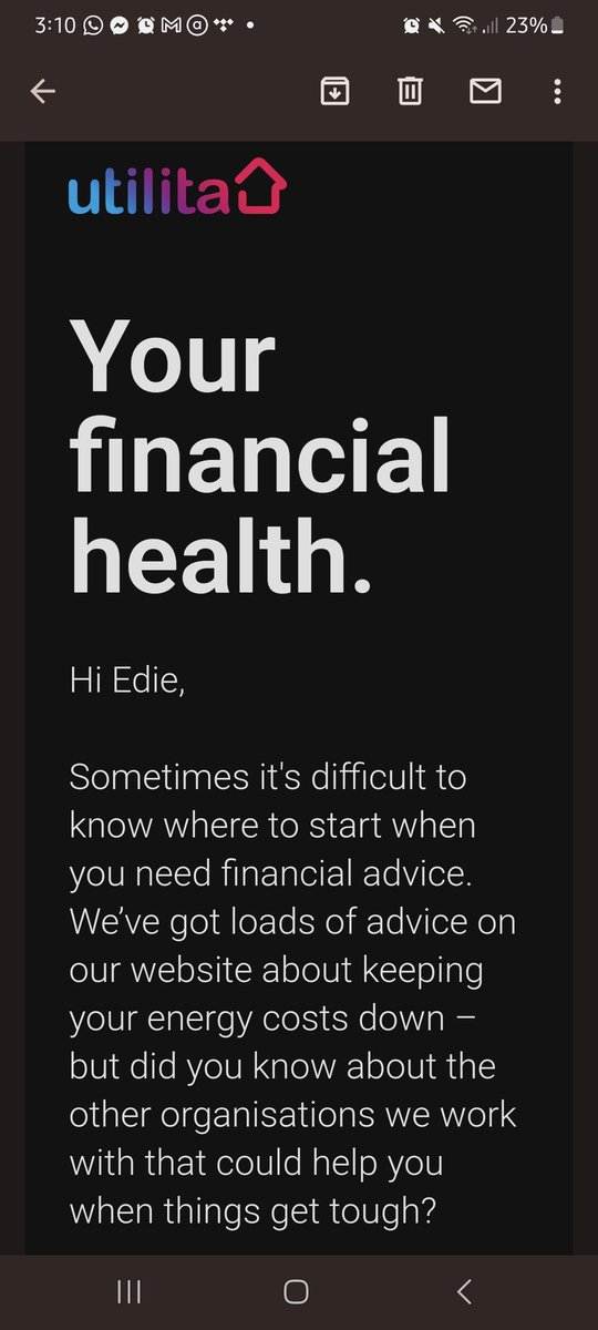 bigfatbabeuk's tweet photo. Fuck off @UtilitaEnergy - YOU'RE the ones setting the price of your energy and causing so many people to live in shit conditions. It's not us that needs to 'find out how to save money' it's you lot needing to stop being such greedy cunts! https://t.co/OOJ0qBC29f