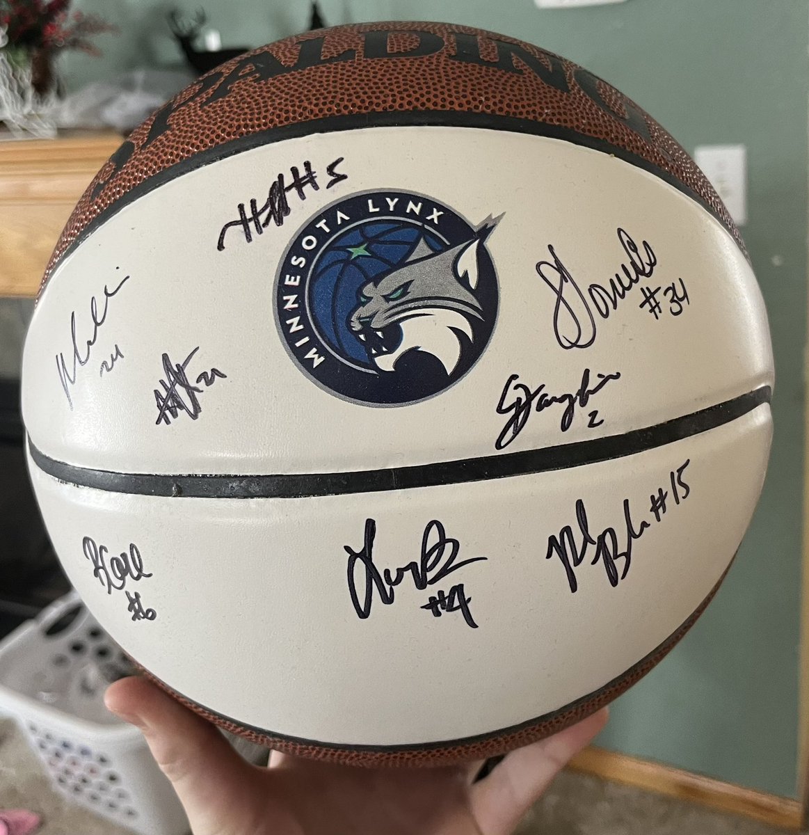 More great stories about some awesome kids joining us in the fight against cancer!!! Dothan Wirth is donating this D. J. Moore autographed jersey to help raise funds for cancer research and Emma Knott is donating a MN Lynx Autographed Basketball! <a href="/TheVFoundation/">The V Foundation for Cancer Research</a>