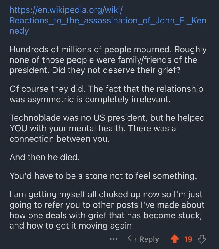 technodadreddit's tweet photo. Grieving https://t.co/wNMD3CoQ7Y
