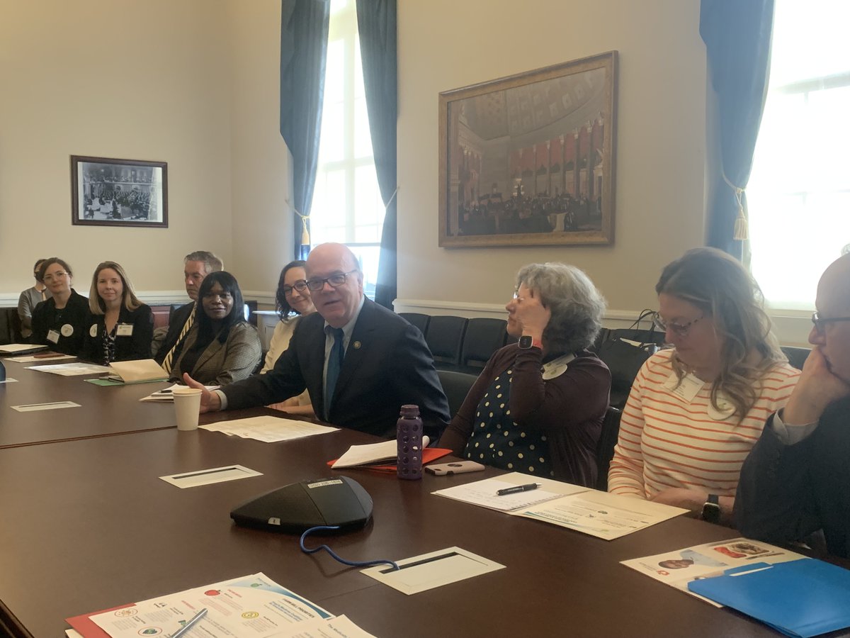 FIMCoalition's tweet photo. We were thrilled to sit down with @RepMcGovern and his staff alongside @HarvardCHLPI and #foodismedicine advocates from @communityserv during our mid-year convening. #MedicallyTailoredMeals #MTMsWork https://t.co/NcIOKVZ1eQ