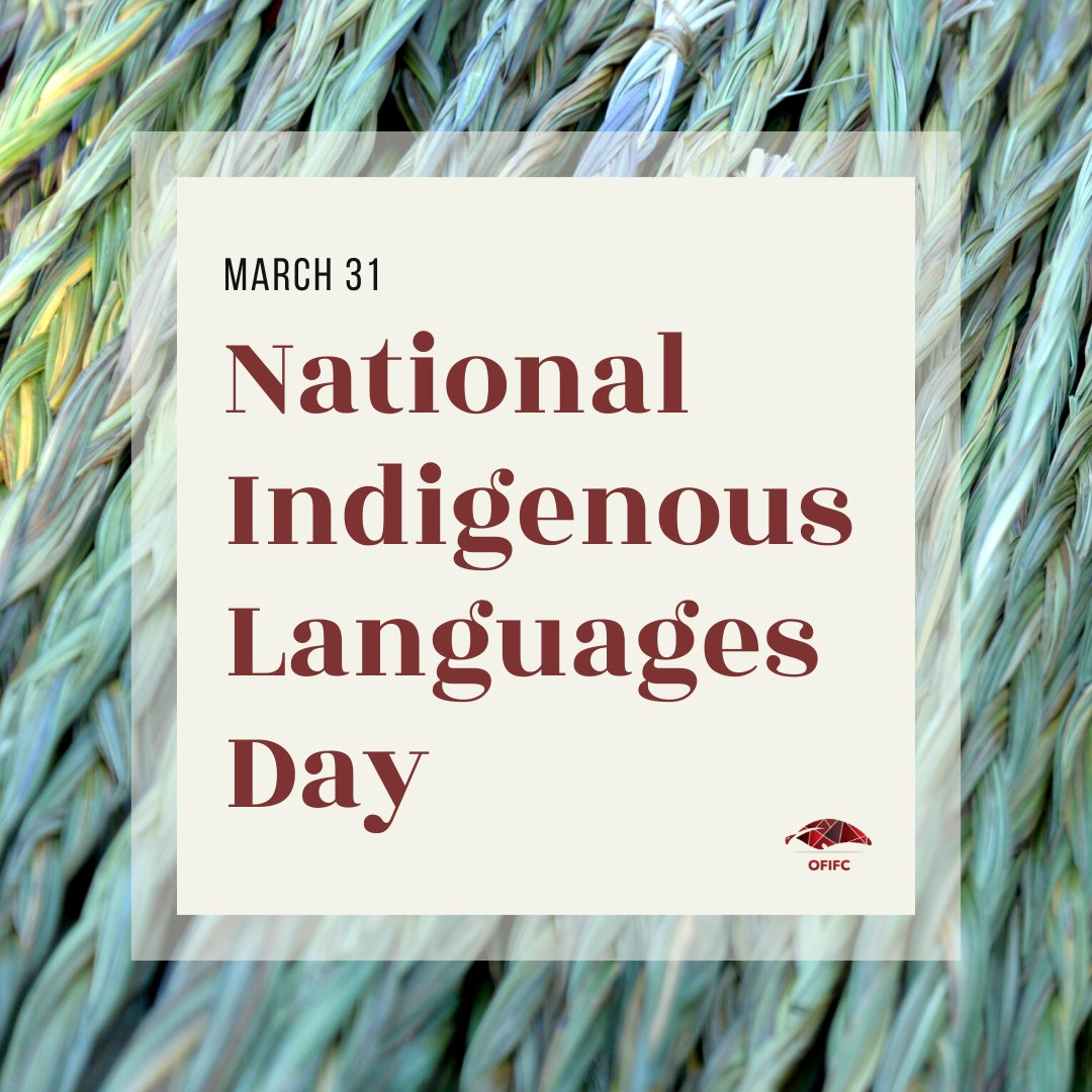Happy National Indigenous Languages Day!
Indigenous languages and their preservation are more important than ever. Our languages are sacred and are used to pass down our traditions, culture, and legacy.
Today we honour and celebrate those who speak and teach Indigenous languages