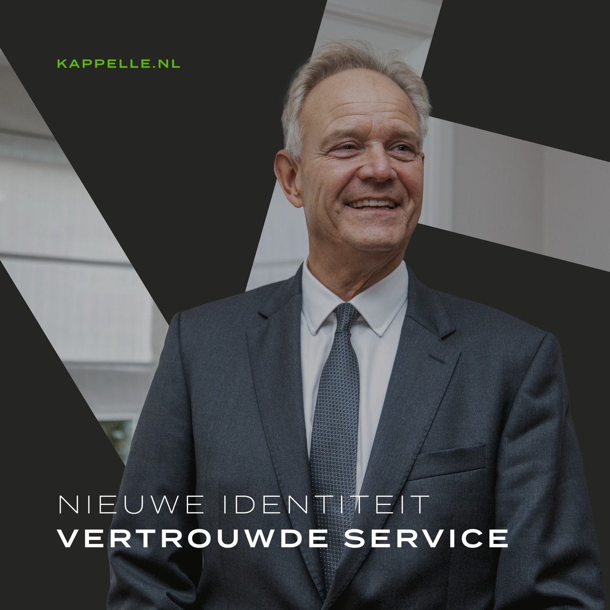 Wij houden van resultaat. Zoals de uitkomst van onze recente re-branding. De identiteit van Kappelle is geüpdatet, maar onze service is nog altijd even #vertrouwd, #betrokken en #ervaren. Wij helpen u bij het #kopen, #verkopen of #beheren van #vastgoed in ‘t Gooi.