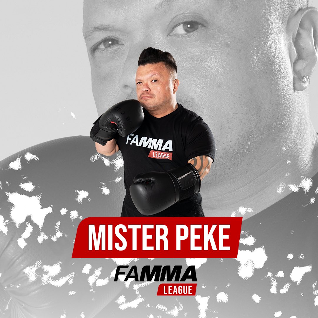 Es una de las leyendas de la noche de Madrid y está preparado para serlo también en la jaula de FAMMA League.
Con todos ustedes: ¡Mister Peke!
