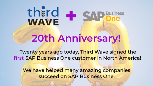 Third Wave SAP B1 tweet media