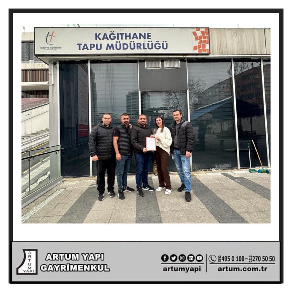 İsmail bey ve Seda hanıma hayırlı olsun.. #artumemlak #artumgayrimenkul #gürselmahallesi #4levent #kağıthane #tapukadastro #kağıthanetapu #emlak #gayrimenkul #satış #satılık #hayırlıolsun #emlakçı #realestate #emniyetevler #sahibindencom #hepsiemlak #4leventemlak #çeliktepeemlak