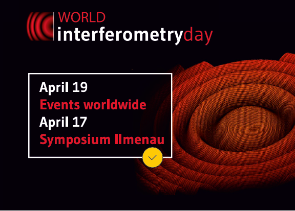 TU_Ilmenau's tweet photo. On April 19 we will celebrate #WorldInterferometryDay to commemorate the seminal birth of the #interferometer which has become synonymous with high-precision #measurement #technology based on light. Join our campus activities or the symposium on April 17! https://t.co/yXyTbjvVeX https://t.co/z1ZQiqtq2B