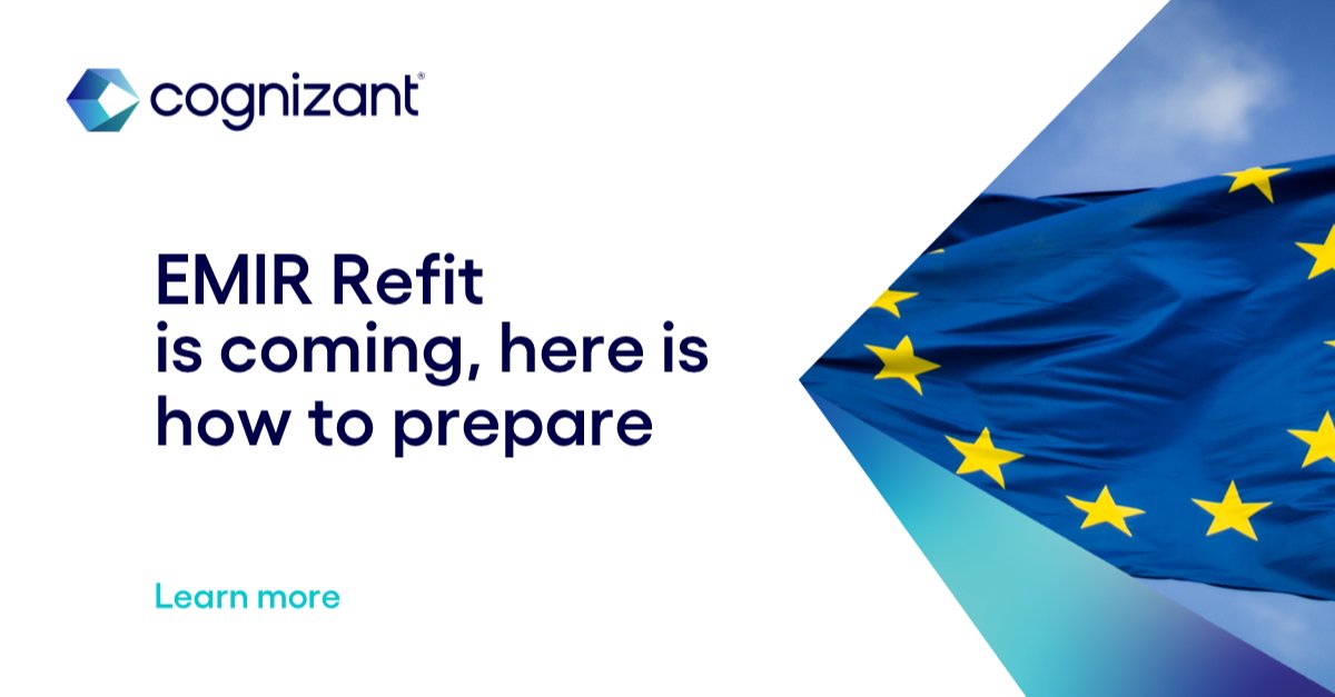 Are you ready for EMIR Refit regulation? Check out what needs to be done by the deadline of April 28, 2024.  There’s just one year left, better accelerate!
#EMIRRefit #Compliance cogniz.at/42XCV5A