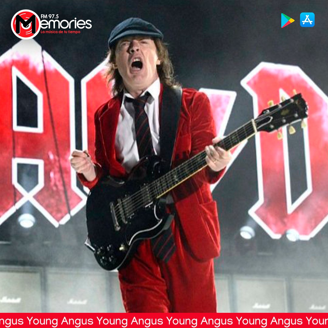 memories975fm's tweet photo. ANGUS YOUNG🤘🎸

#undiacomohoy del año 1955 nacía Angus Young, musico escocés nacionalizado australiano, reconocido por ser uno de los miembros fundadores y el principal guitarrista de la banda AC/DC.

Angus es parte del Salón de la Fama del Rock and Roll desde el 2003, es conocido por sus salvajes y enérgicos movimientos en el escenario, y su peculiar uniforme colegial. 

Ocupa el puesto número 24 en la lista de los 100 mejores guitarristas de todos los tiempos de la revista Rolling Stone.
#angusyoung #acdc #memories #lamúsicadetutiempo 
.
.
.
📻 97.5 FM
📲 Descarga la App
💻 https://t.co/AC5xXmvwtF