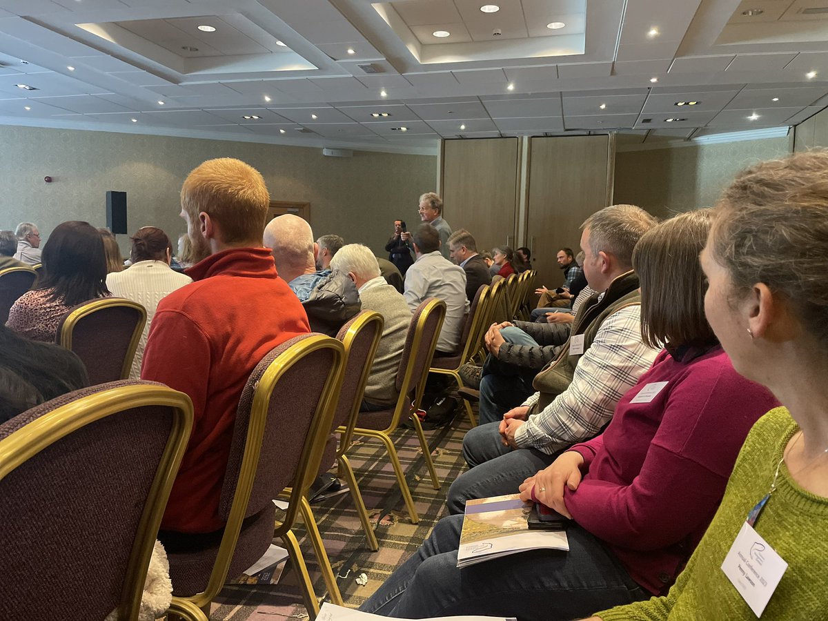 SpeyFishBoard's tweet photo. We are at the @fms_scotland conference today. 

Here are the BIG topics:

- The need for rapid #catchmentconservation
- Importance of private #greenfinance 
- Issues with #largescalehydro on smolt migration
- Growing #Climatechange impacts on our rivers and salmon

#fmsconference https://t.co/blZXTngkWY
