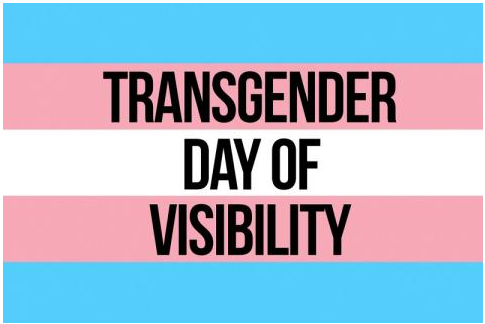RegPublicSchool's tweet photo. March 31 is Intl Transgender Day of Visibility, acknowledging the discrimination &amp; violence experienced by people who are transgender. It celebrates the accomplishments of transgender &amp; gender nonconforming people &amp; raises awareness of  work still needed to achieve trans justice. https://t.co/GdqfNG0tHG