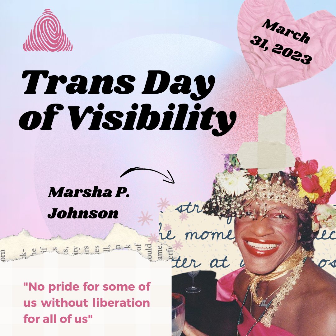 CCGSD_CCDGS's tweet photo. It's Trans Day of Visibility!🏳️‍⚧️

Let’s showcase that trans joy is powerful.✨

We invite everyone to share quotes, art, and work created by trans people and invite all of our trans friends to share what brings them joy by using the hashtag #TransJoyIsPowerful (1/2) https://t.co/DZkTtps3UA